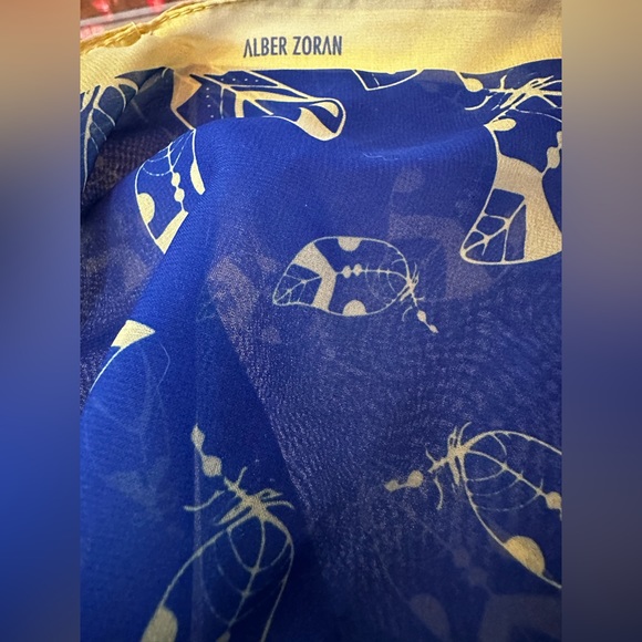 NWOT ALBER ZORAN SCARF/SHAWL/KIMONO/ TOP/ WRAP - Picture 6 of 7